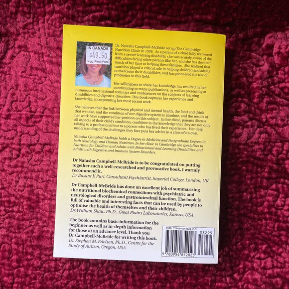 Gut and Psychology Syndrome by Dr. Natasha Campbell-McBride - Picture 2 of 2